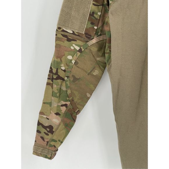 Team Soldier Army Combat Shirt‎ Men XS Camouflage Flame Fire Resistant - Picture 9 of 14